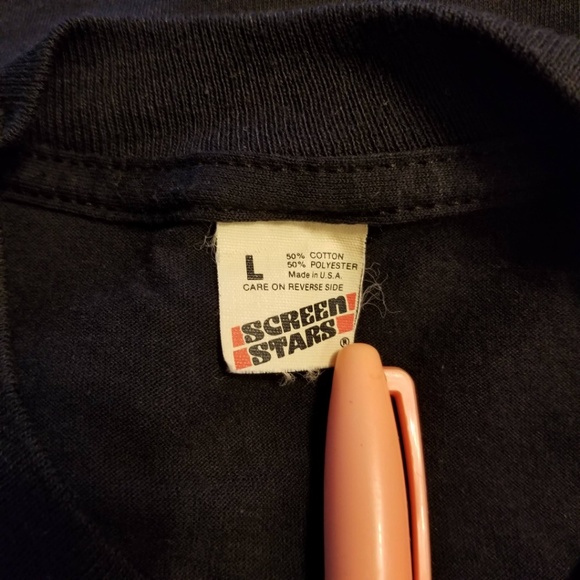 VTG 90s Voyager T-Shirt Gonna Give it To Ya! Sz L - Picture 3 of 3